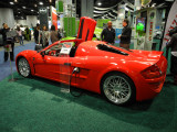 2011 Li-ion Inizio, 100% electric, top speed about 170 mph, 0-60 mph 3.4 secs., range approx. 200 miles, charge time 8 hours