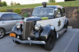 1936 Ford Fordor Deluxe Police Car, Louise M. Feeney & James (Jim) W. Feeney (9327)