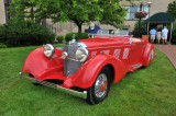 1936 Mercedes-Benz 540K of Don & Janet Williams, Danville, CA, at The Hotel Hershey for The Elegance (9127)