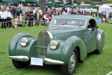1939 Bugatti Type 57C Van Vooren Coupe, Peter & Merle Mullin of Los Angeles, at 2010 Pebble Beach Concours dElegance. (4050)