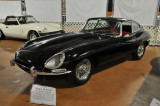 1966 Jaguar XK-E Coupe, shown at the Simeone Automotive Museums first Best of Britain exhibit (0422)