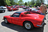 1970s Ferrari Dino 246 GT at Radcliffe Motorcars Vintage Ferrari Event in Reisterstown, Maryland (0608)