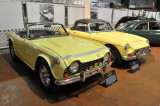 1965 Triumph TR250, left, vs. 1968 MGC (3030)