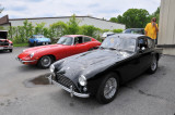 1956 AC Bristol, foreground, and 1970 Jaguar E-Type 4.2 (3334)