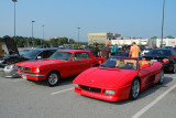 1965 Ford Mustang custom and early 1990s Ferrari 348 Spider (4079)