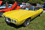 1969 Pontiac Firebird, which owner Bob Wilcox rebuilt and repainted himself (5381)