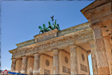 Brandenburg Gate, one of Europes most famous landmarks