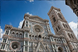 The Basilica di Santa Maria del Fiore is the cathedral church (Duomo) of Florence, Italy, begun in 1296 in the Gothic style