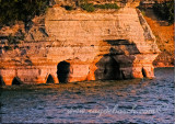 Sunset at Pictured Rocks, Upper Peninsula, MI