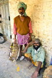 The poor men at Krishnara Gate