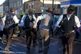 Whittlesea Straw Bear Festival 2008 . Old Glory Molly Gang