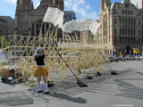 Strandbeest at Federation Square