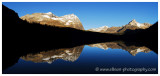 Autumn at Lake OHara - Odaray & Cathedral Mountain