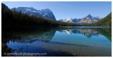 Autumn at Lake OHara - Odaray & Cathedral Mountain