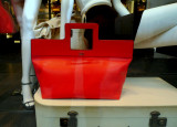 Trussardi red bag