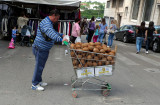 The seller of coconuts