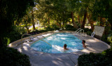 Aria Hot Tubs by the pool