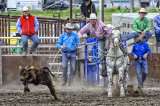 Calf Roping two  HDR