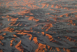 Sunset over Mongolia