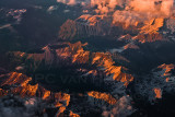The French Alps at sunset