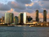 San Diego skyline from Coronado ferry