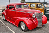 Chevrolet 1940s Custom 2-dr Red F Cars HDR Pier 3-26-11.jpg