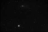  73P/Schwassmann-Wachmann 3 at  Messier 13