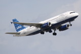 Airbus A320 (N655JB) Blue 100