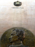 Simon Bolivar and Emblem of Venezuela.jpg