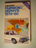 1978-1980 Ford Fairmont & Mercury Zephyr - $3.00 - Soft Bound Book approx. 5/8 thick.