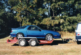 Previous Owner pics of Eric's Blue Iroc R/T