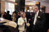 Orna and Moshe before their wedding ceremony at the City Clerks Marriage Bureau in Manhattan