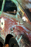 7677- Painted VW bug at Silverton