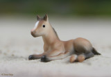 Breyer Stablemate G1 Thoroughbred lying foal
