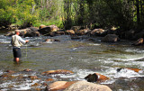 Greg Fishing at Estes Park