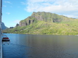 Moorea -- approaching anchorage