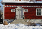 Private wooden house.