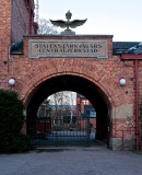 Entrance to the CV area