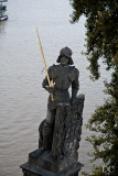 statue near Charles Bridge