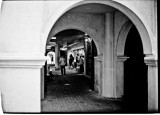 Arches in arches, The Indiana Tea Rooms Voitlander HP5 400 Jan to Feb 2011 012-Edit