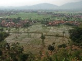 View from the train ( Bandung ---> Yogyakarta )