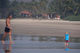 Father and Son Mandrem Beach