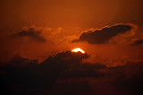 Sun Behind the Clouds North Goa
