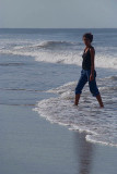 Girl Walking out of the Water Arambol