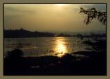 Sunset at Sangkhlaburi, Thailand