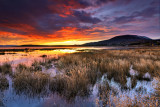 Argentine Lake at sunrise.