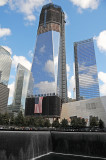 World Trade Center Tower & 911 Ground Zero South Tower Footprint