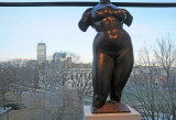 Bronze Woman by Gaston LaChaise & Boston Skyline