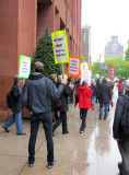 Students, Faculty & Residents Protesting NYU2031 Plan