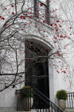 Resident Entrance - Hawthorne Tree Berries & Woodbine Vine